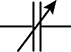 variable capacitor symbol